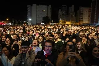 Los mejores momentos del concierto de Abraham Mateo en Cullera