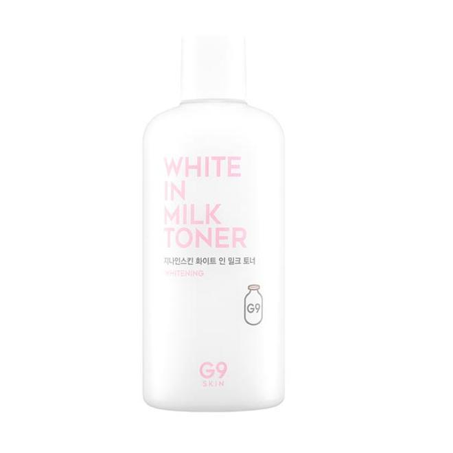 White in Milk Toner, G9 Skin
