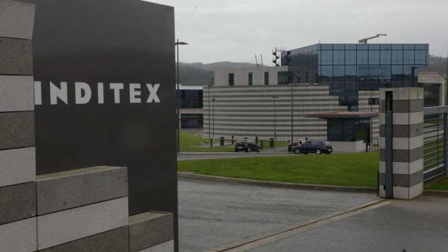 Sede de la multinacional Inditex en el polígono de Sabón, en Arteixo. // Víctor Echave