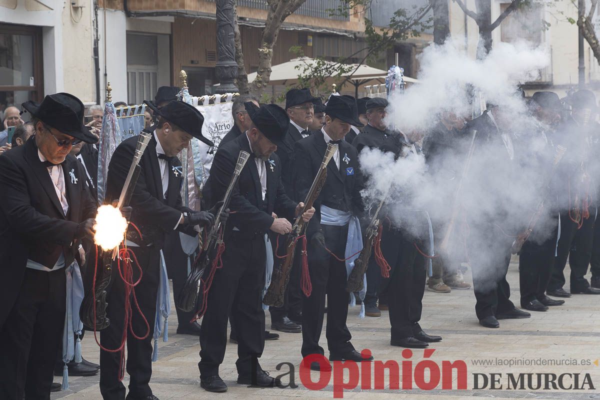 Las Fiestas de Yecla y peregrinos de Lorca llegan a Caravaca