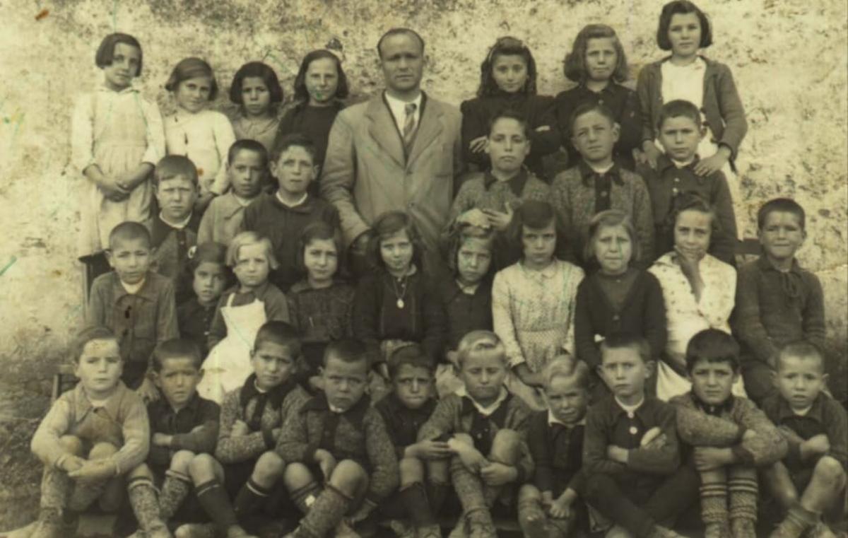 Escolares de Ceadea en 1938