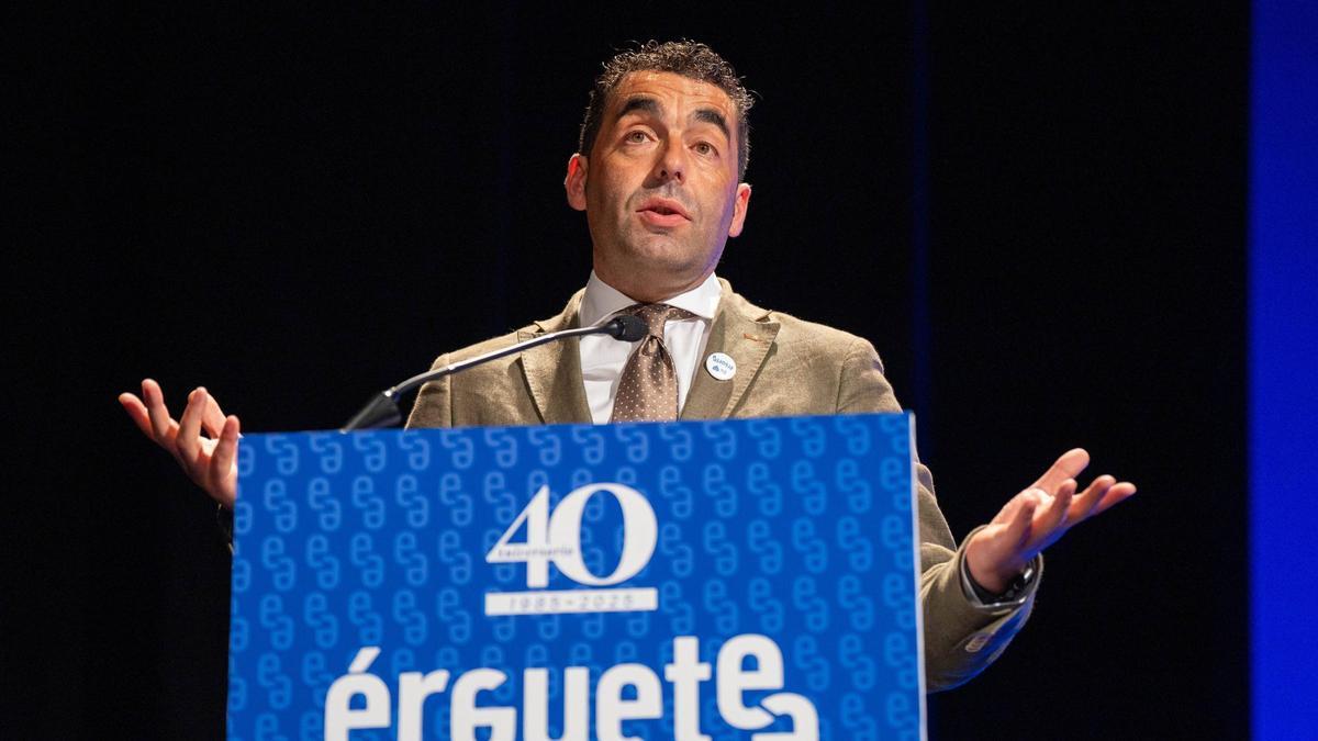 El presidente de la Diputación de Pontevedra, Luis López.