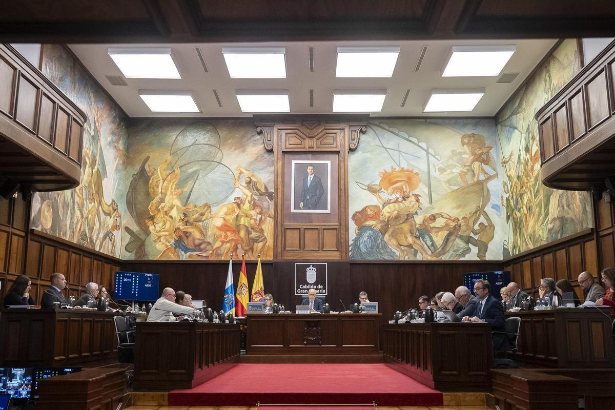 Pleno del Cabildo de Gran Canaria del 27 de marzo de 2026.