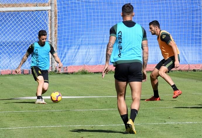 13/02/2019 TELDE. Entrenamiento Ud Las Palmas.  Fotografa: YAIZA SOCORRO.