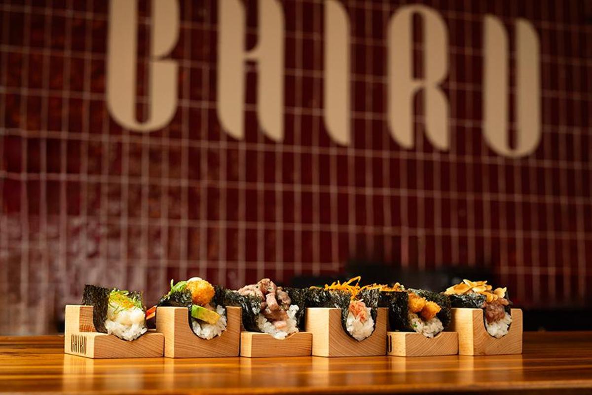 Chiru el templo del mini handroll en el corazón de Chueca, con precios imbatibles.