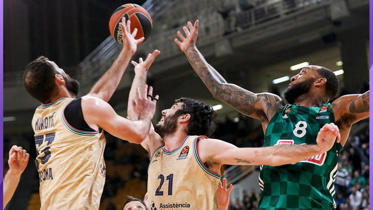 Un batallador Mirotic fue el mejor jugador azulgrana