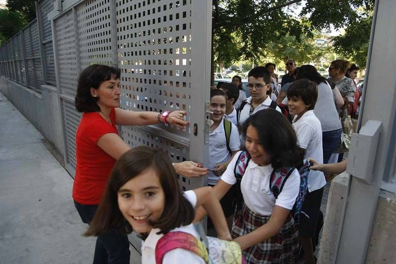 Primer día de cole en Córdoba