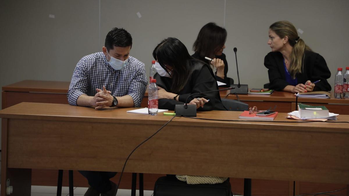 Jorge Ignacio Palma en un momento del juicio