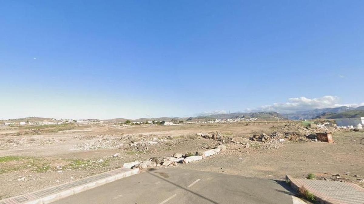 Solar ubicado en la zona Tablero-Betancor donde se lleverá a cabo el Plan Parcial del Sector 13 de El Tablero.