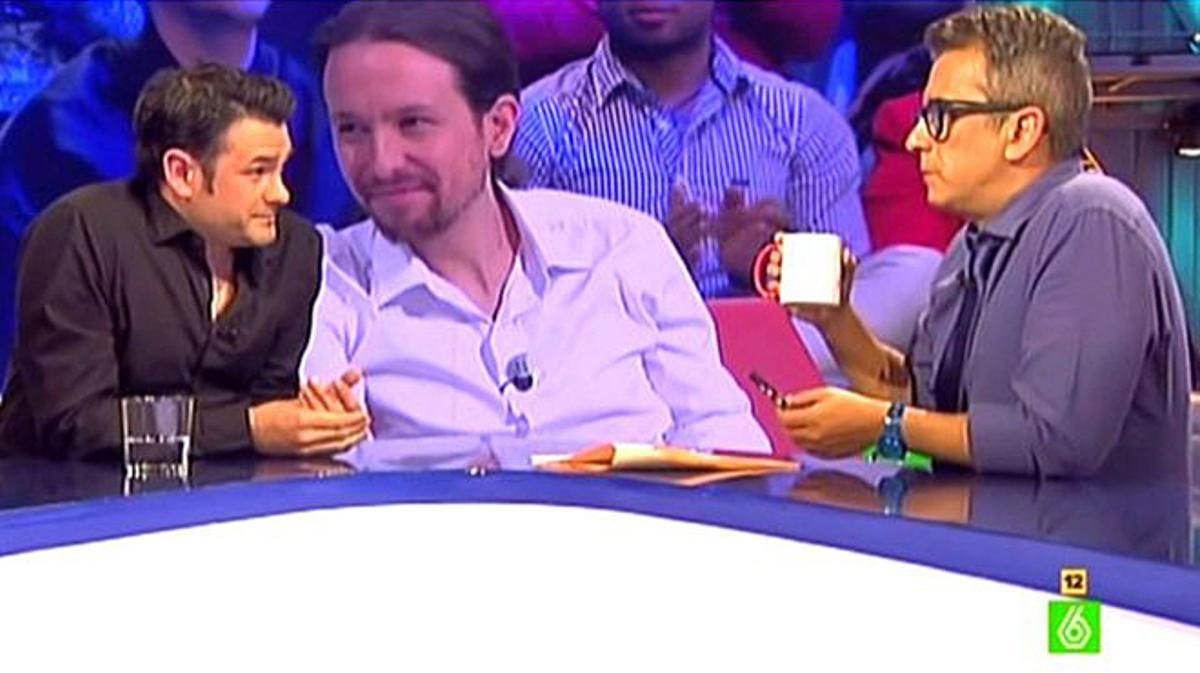 Iñaki López, entrevistat per Buenafuente (‘En el aire’, La Sexta).