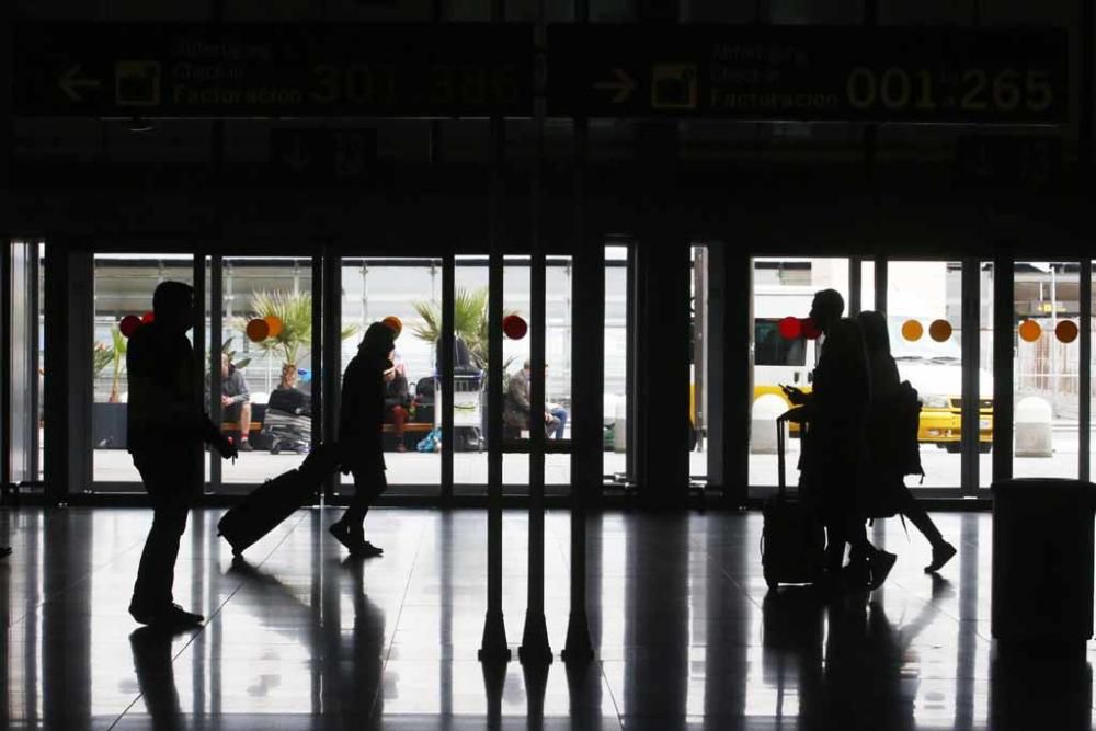 El Aeropuerto de Málaga en Estado de Alarma