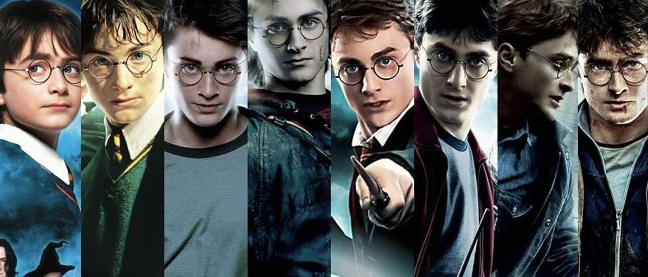 Daniel Radcliffe, en las 8 películas de la saga ’Harry Potter’.