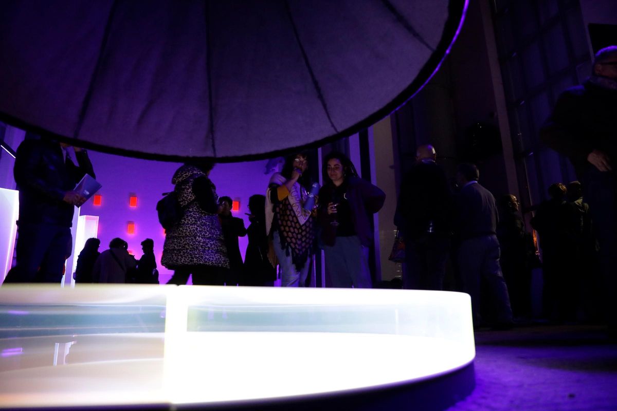 Así es la exposición de la artista internacional Regine Schumann en el pozo Santa Bárbara de Turón