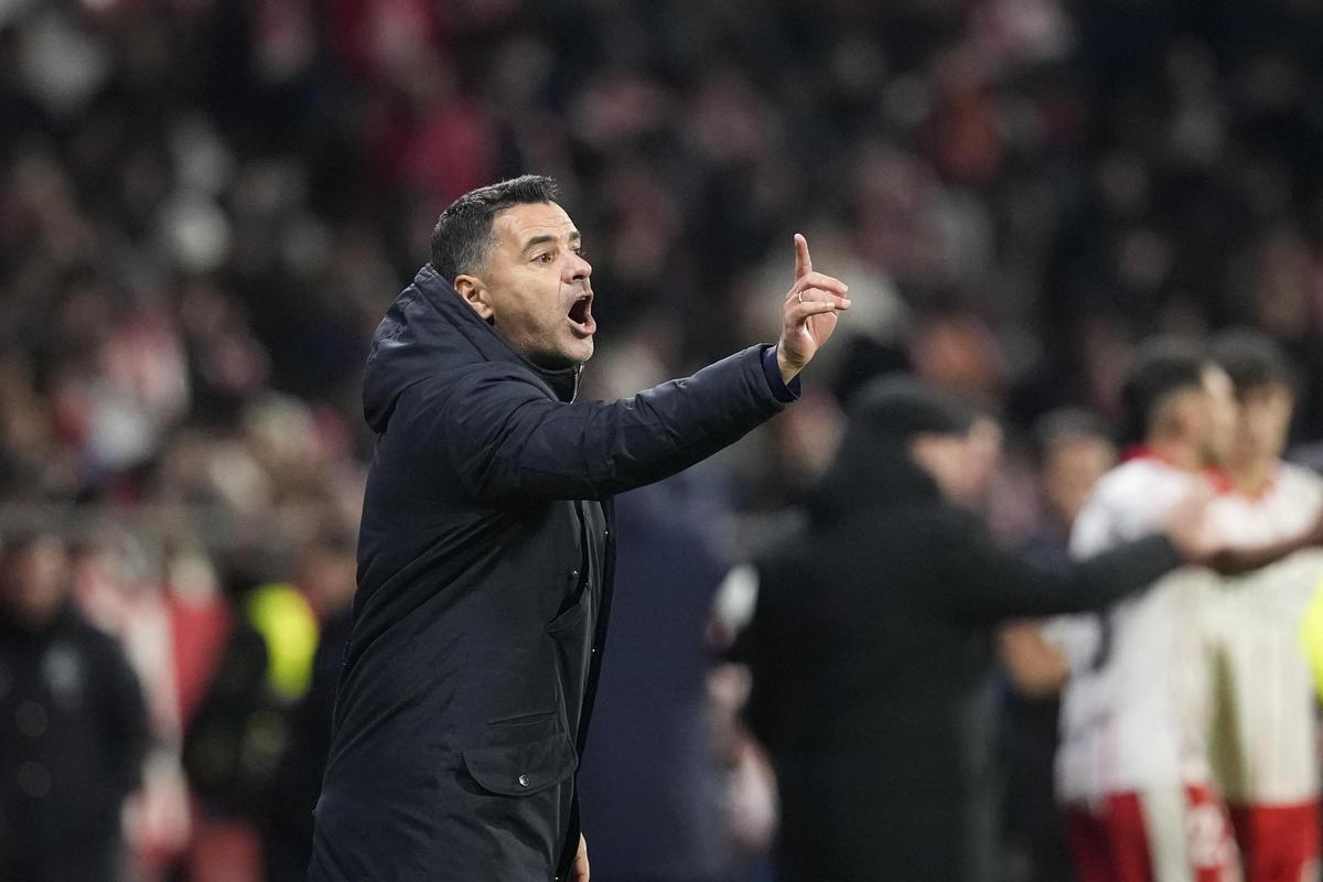 Míchel Sánchez, en l'últim partit de lliga contra el Getafe.