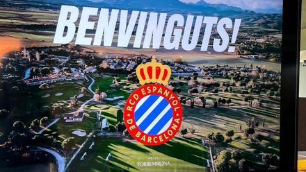 El Espanyol inicia su concentración en Navata, concretamente en el Hotel TorreMirona Golf & Spa