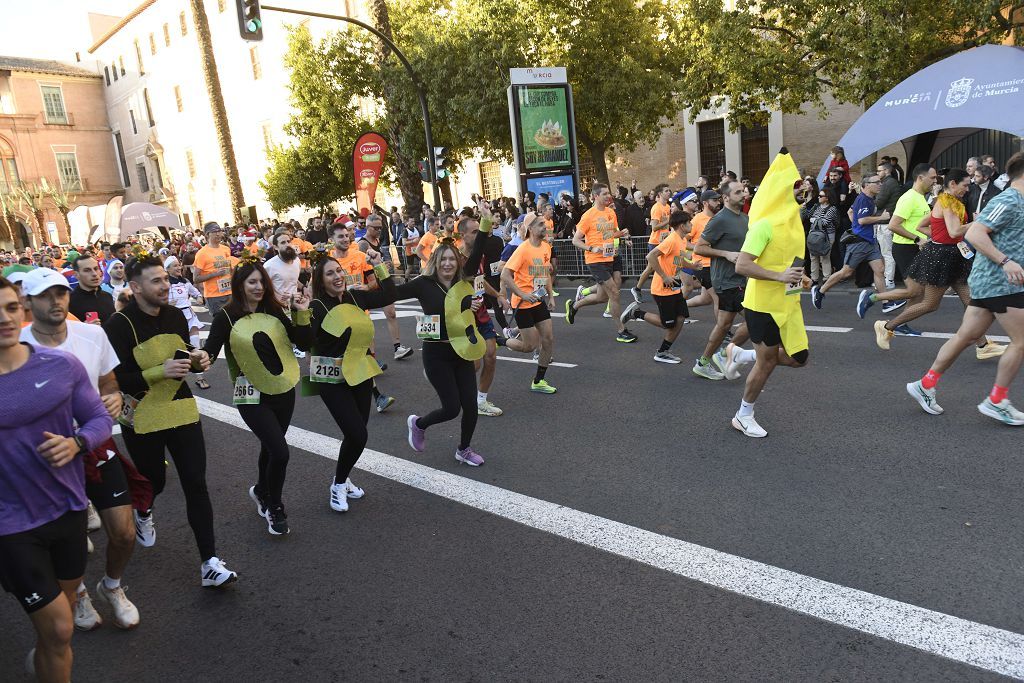La San Silvestre 2025 en Murcia, en fotografías