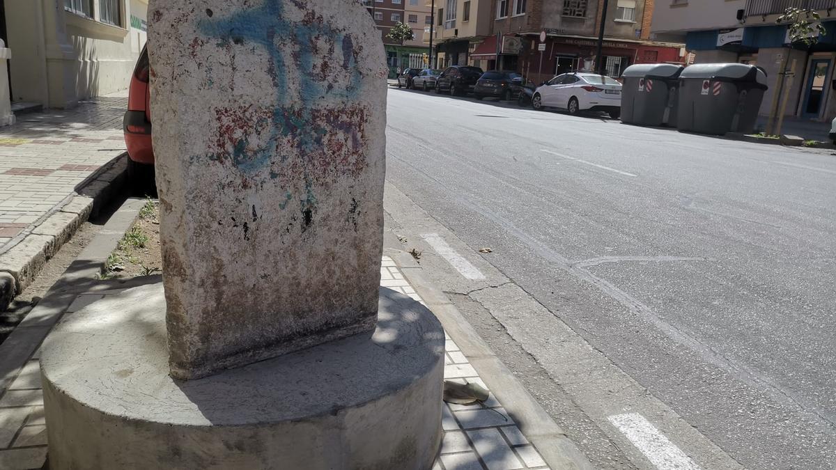 Estado actual de la veterana y clásica señal en la calle Héroe de Sostoa.