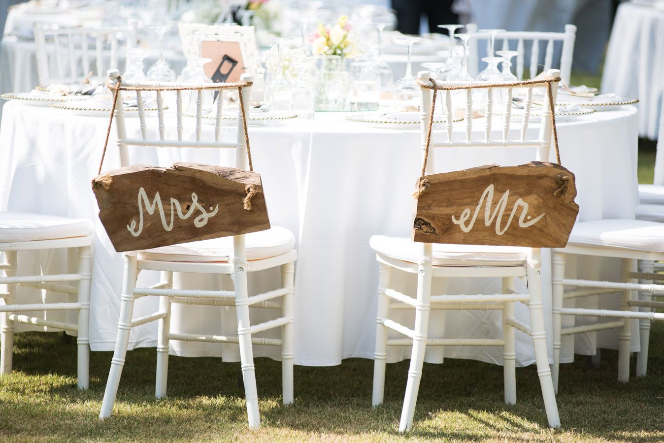 Ideas para decorar las sillas del banquete - Woman