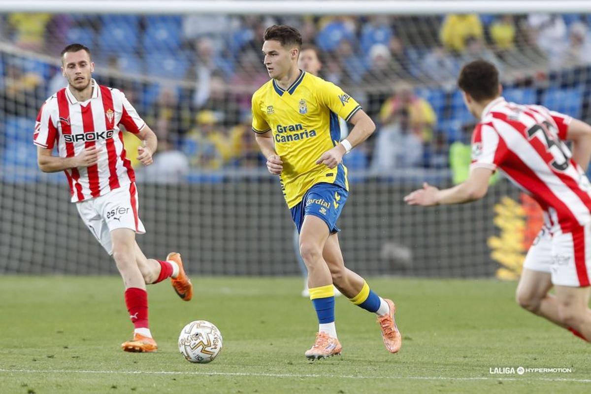 Así fue el partido entre el Sporting y Las Palmas