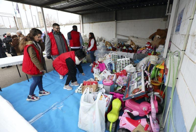 Partido solidario en el campo César Láinez