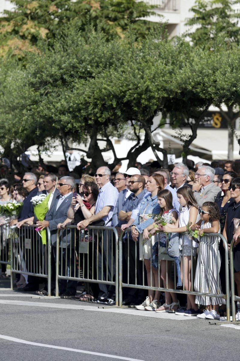 Homenaje a las vííctimas de Cambrils