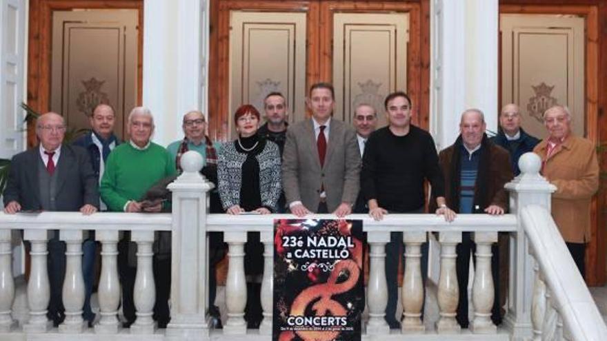 Castelló diseña 23 conciertos en Navidad