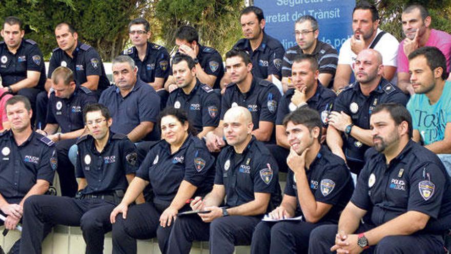 Imagen de los policías tutor de Mallorca.