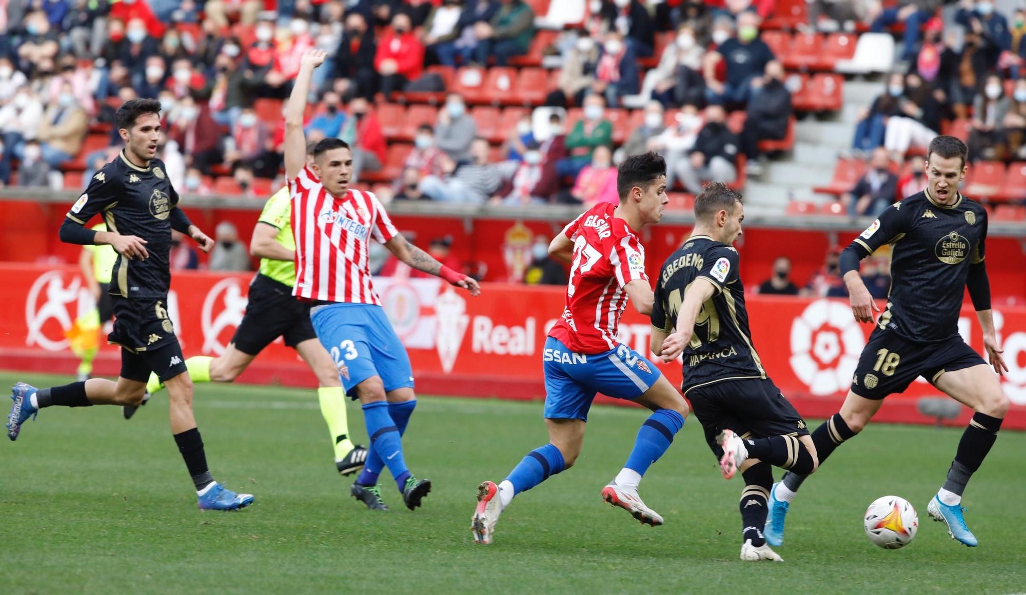 Las mejores imágenes del Sporting 1-1 Lugo