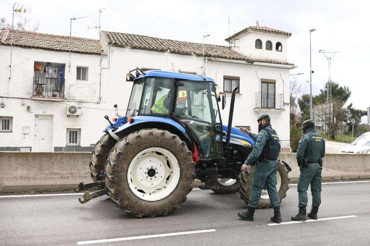 Las protestas, en Arganda del Rey, Madrid