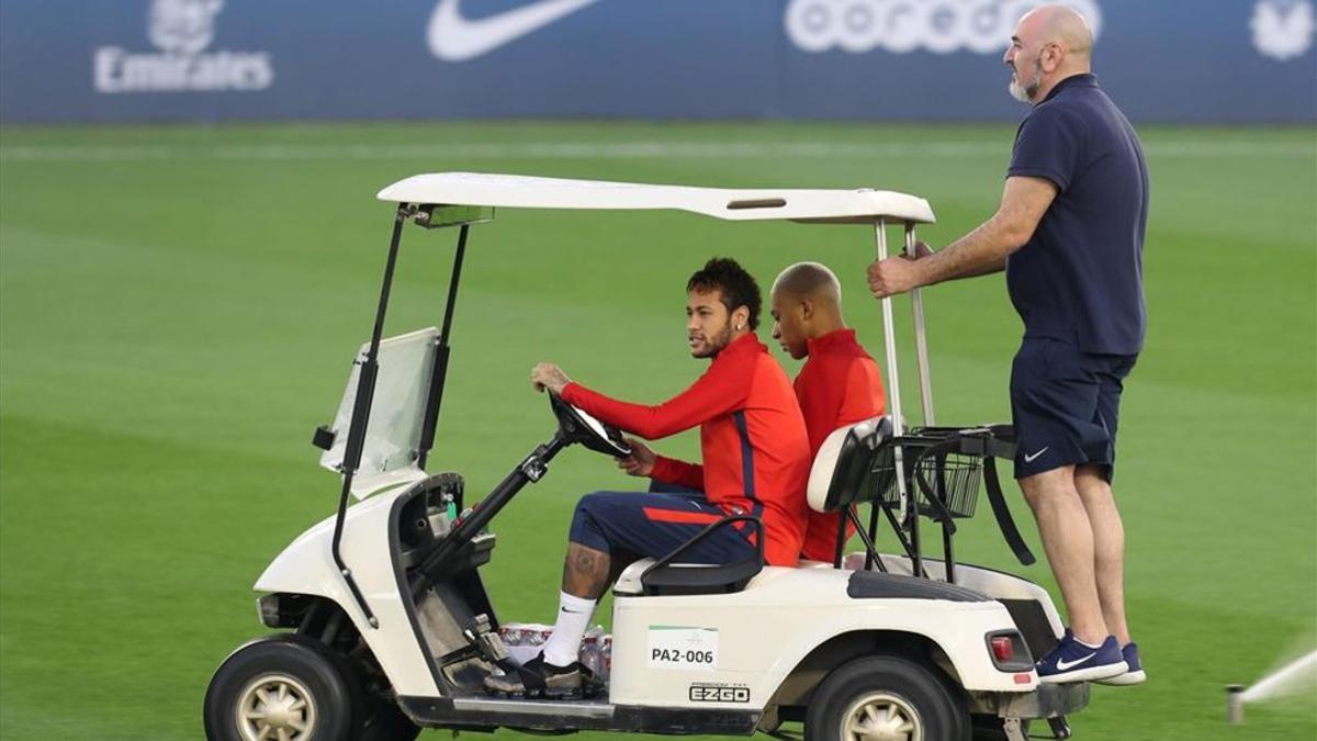 Neymar, en Doha