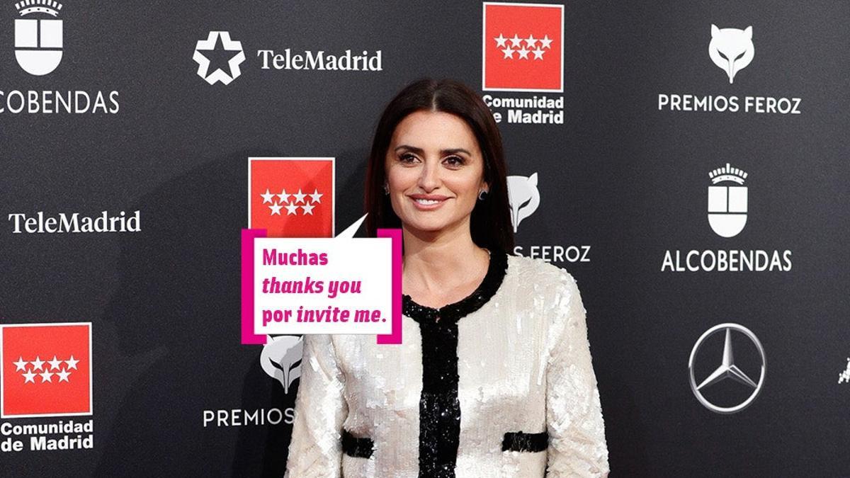 Penélope Cruz en la ALFOMBRA de los PREMIOS FEROZ 2020