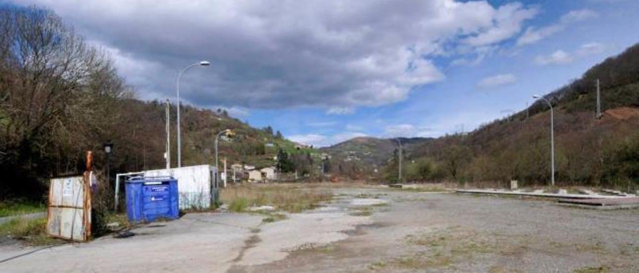 Los terrenos de la zona baja de Venturo en los que el Ayuntamiento impulsa un polígono.