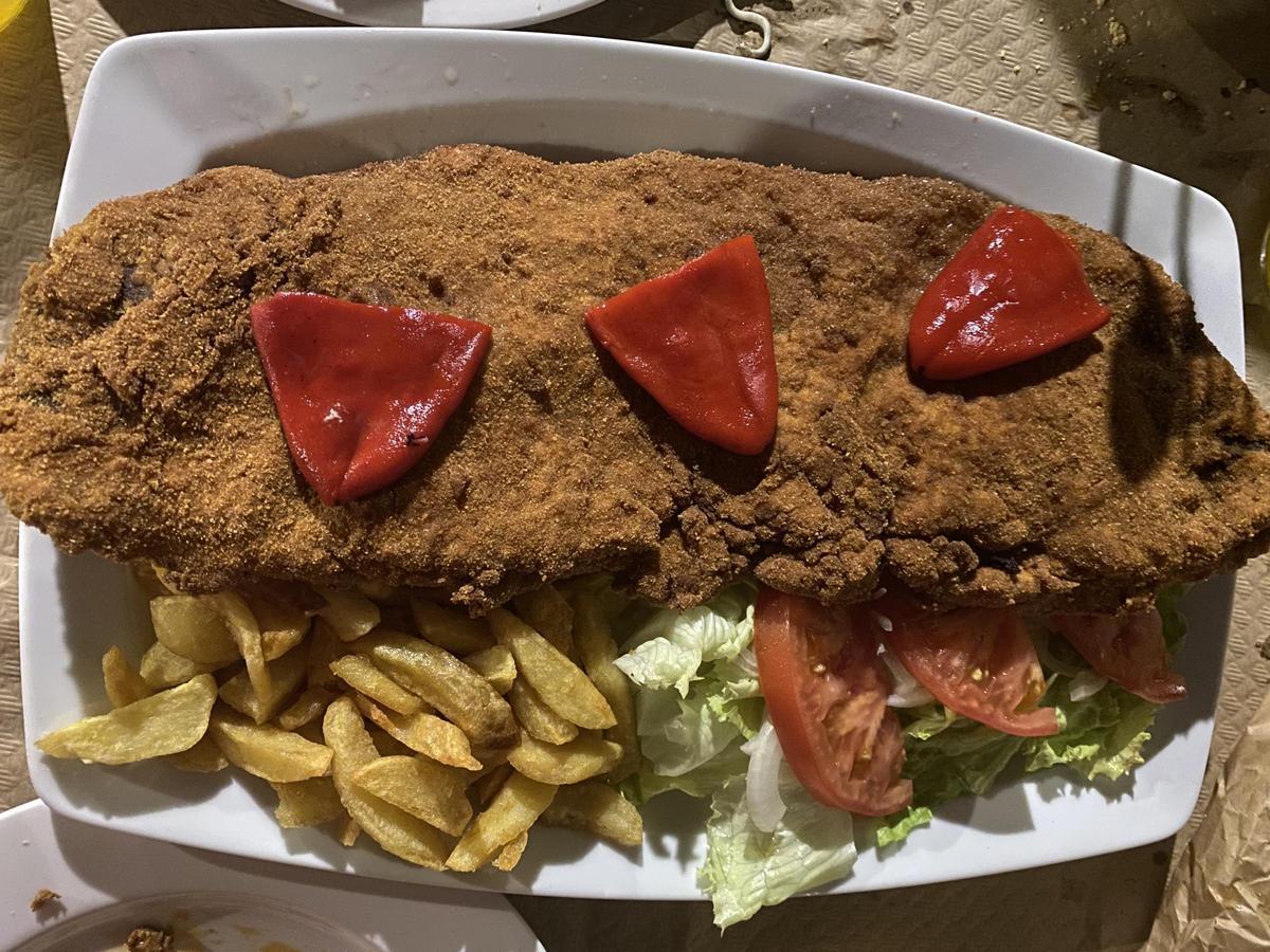 Cachopo del restaurante