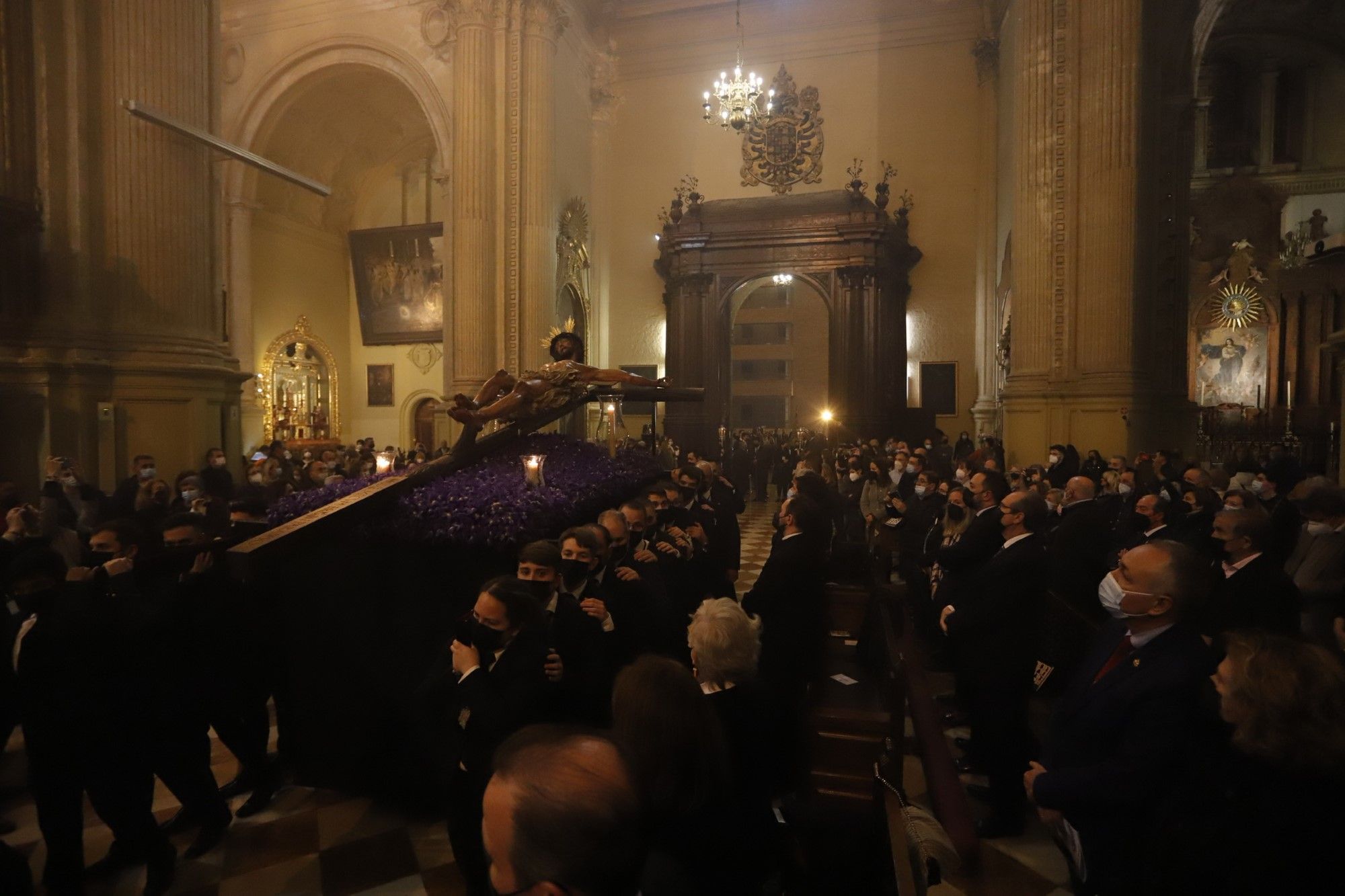 El Cristo de la Crucifixión en la Catedral