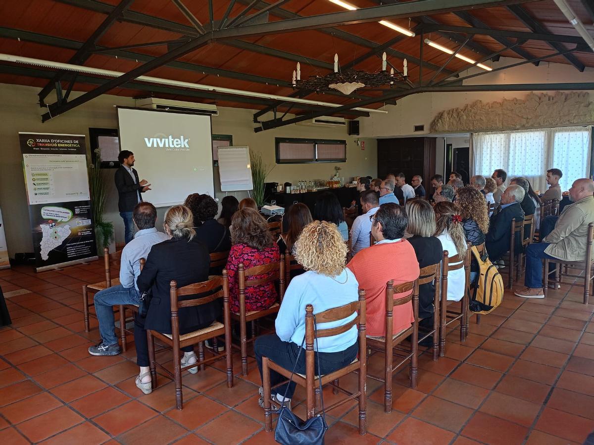 Jornada informativa sobre Comunitats Energètiques industrials realitzada per la Xarxa a Sallent