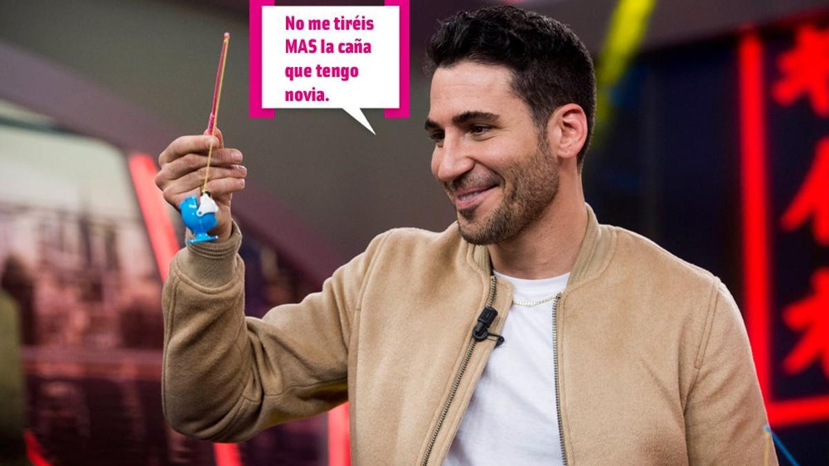 Miguel Ángel Silvestre visita el plató de 'El Hormiguero'