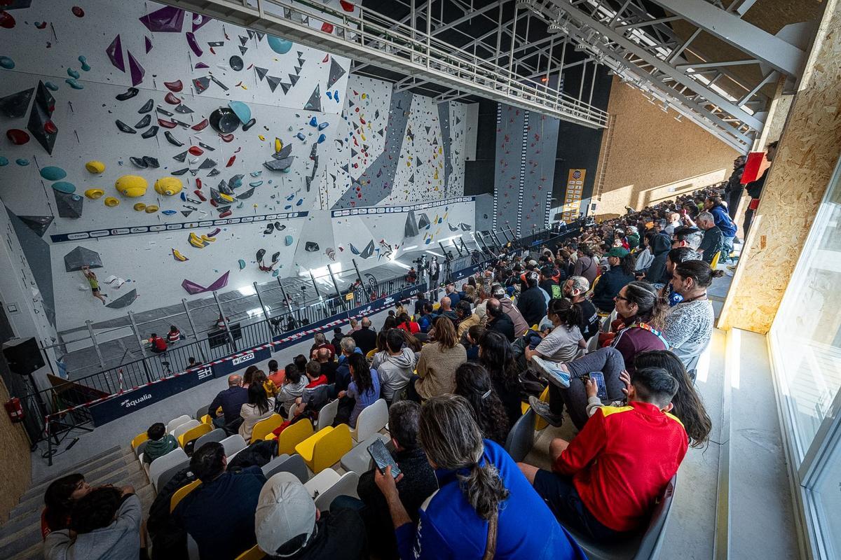 Galería | Segunda jornada de la Copa de España de Escalada en Cáceres
