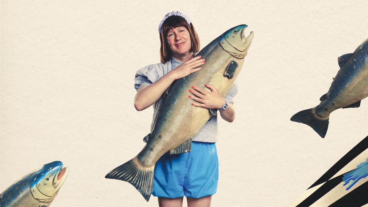 Joaquín, caracterizado para la serie 'Rafaela y su loco mundo'