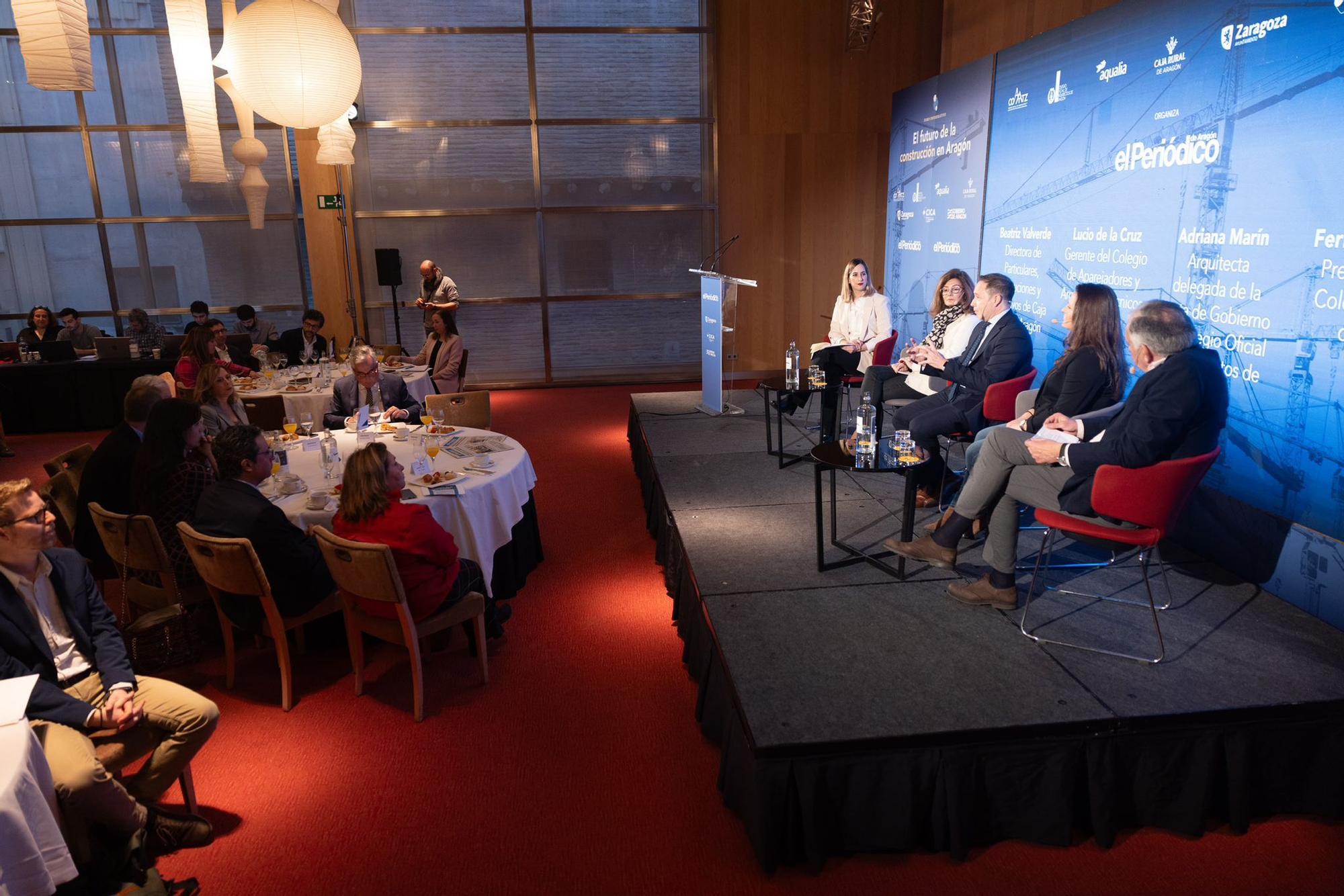 EL PERIÓDICO DE ARAGÓN organiza la jornada 'El futuro de la construcción en Aragón'