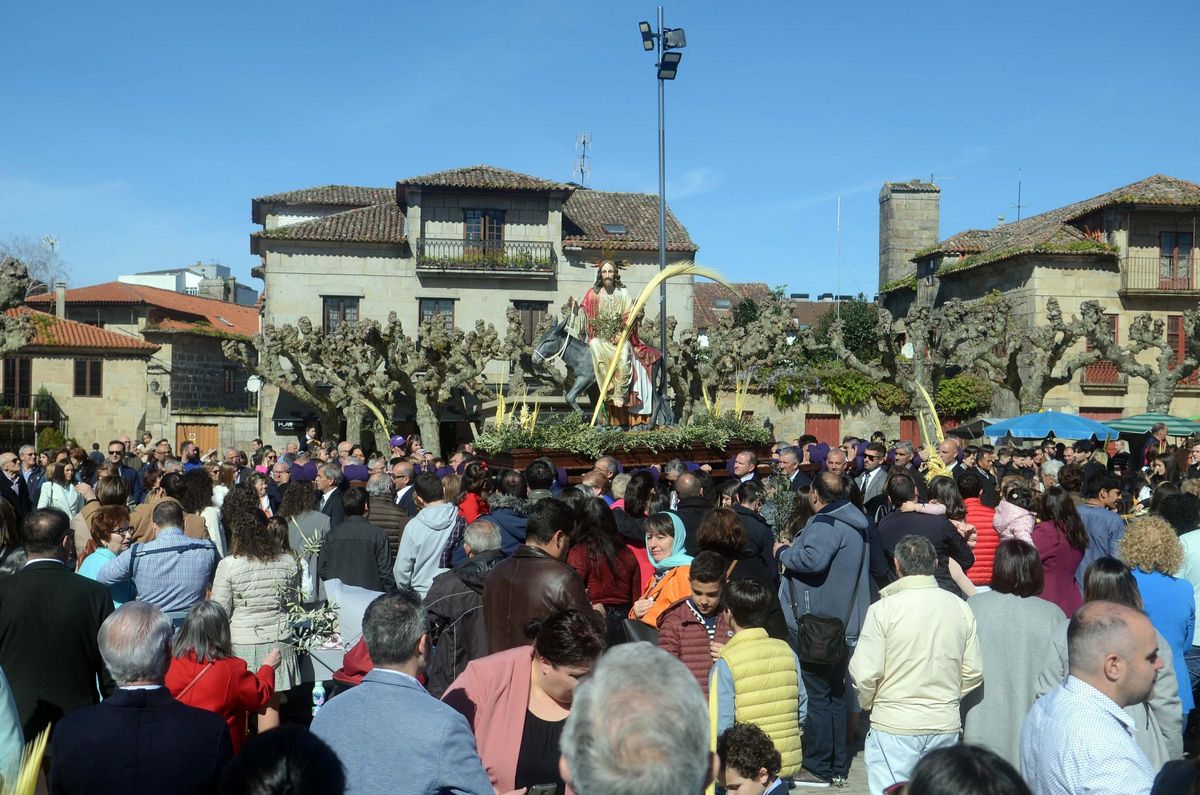 La procesión de la Borriquita cambadesa.