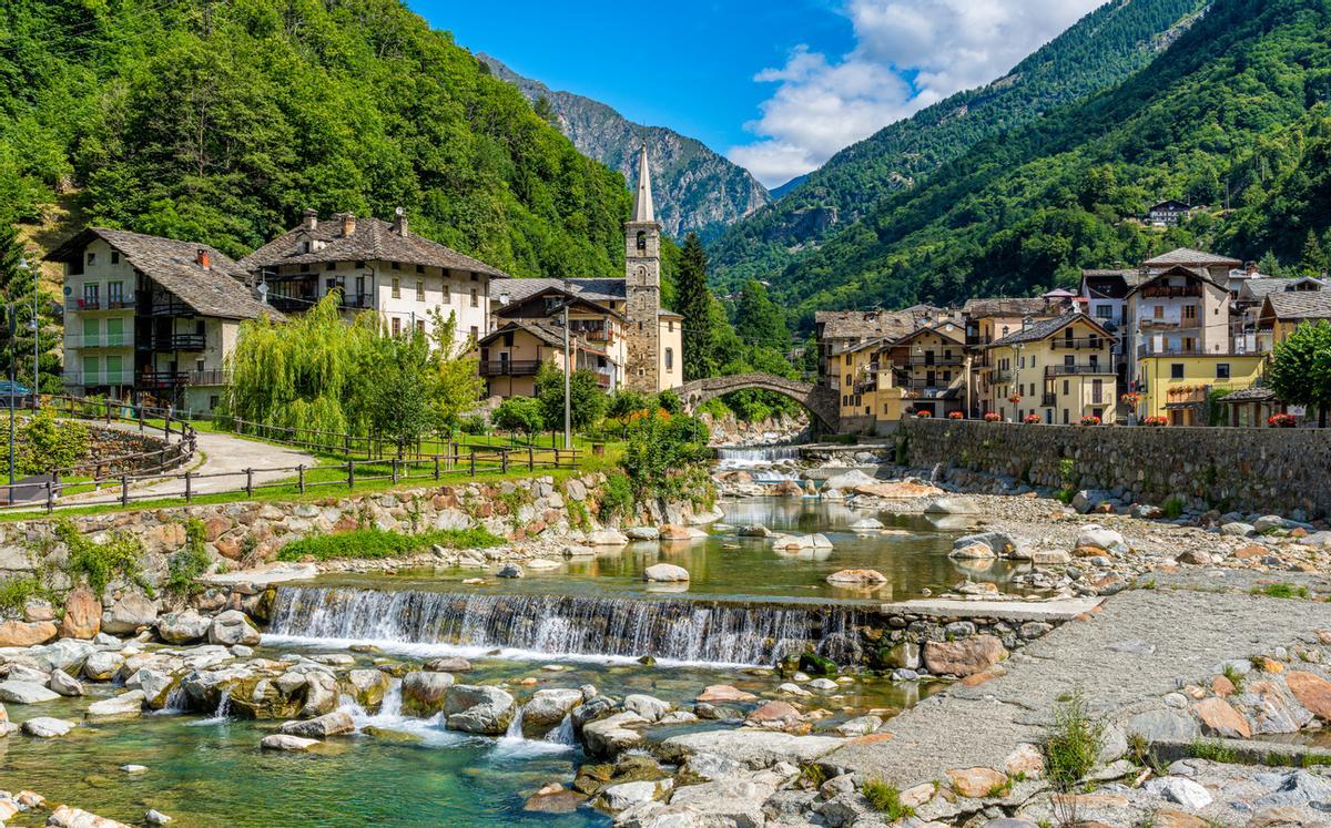 Fontainemore, uno de los pueblos del Valle de Aosta