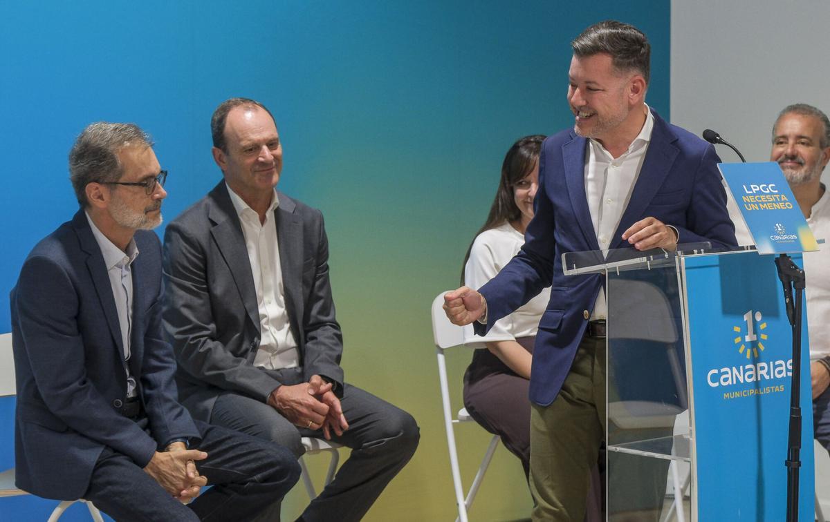 Municipalistas Primero Canarias presenta la candidatura de Marcial Morales al Ayuntamiento de Las Palmas de Gran Canaria