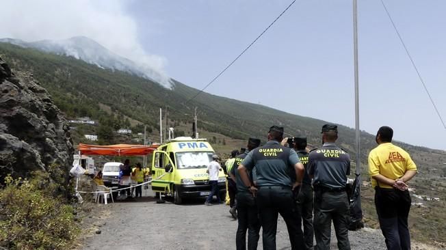 EL INCENDIO DE LA PALMA SIGUE QUEMANDO MAZO PERO ...