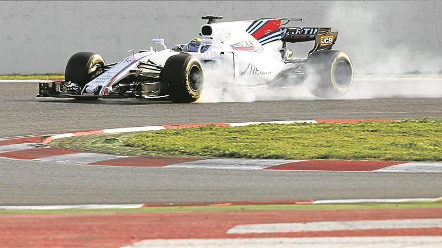 Massa marca el ritmo a seguir en los test de Montmeló