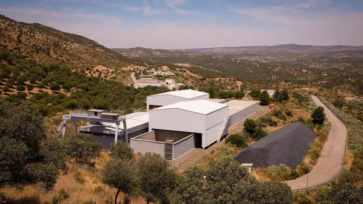 Exterior de las instalaciones de El Cabril, en el término municipal de Hornachuelos.