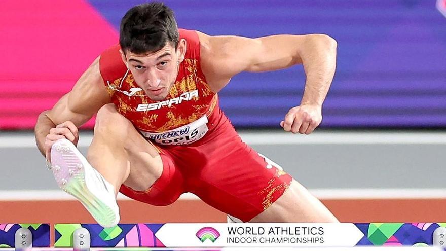 Quique Llopis fue 4º en el Mundial &quot;indoor&quot; de Glasgow