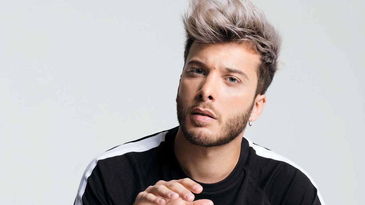 El artista murciano Blas Cantó, representante de España en Eurovisión 2021.