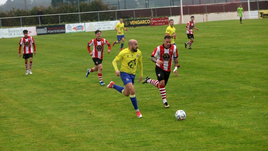 El Céltiga supera las bajas y se lleva el derbi