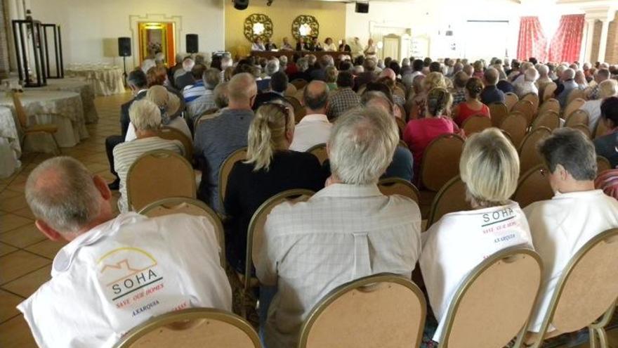 Miembros de Soha en una de sus reuniones.