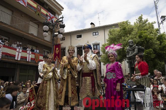 Los festeros más menudos toman las calles de Caravaca (Bando Cristiano y parlamento infantil)